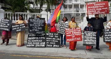 Des habitants de Solitude ont manifesté à Port-Louis ce mercredi 13 août. Ils dénoncent, entre autres, leurs conditions de vie.