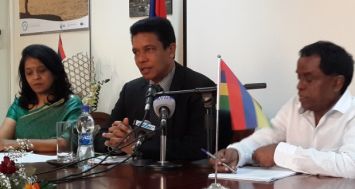  Nicolas Von Mally a, lors d’une conférence de presse à Port-Louis, ce jeudi 16 octobre, fait le bilan de son ministère.