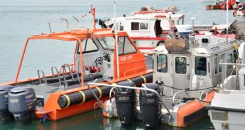 Deux membres de la National Coast Guard ont péri noyés près du Quai D, le vendredi 31 octobre.