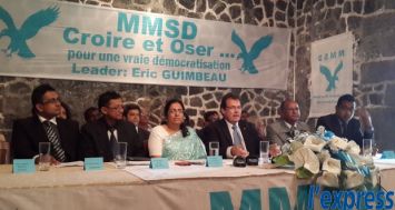 Eric Guimbeau a présenté les cinq nouveaux candidats du MMSD lors d’une conférence de presse, ce vendredi 7 novembre. 