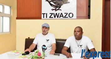 Les membres du mouvement Ti Zwazo ont animé un point de presse, le samedi 21 novembre.