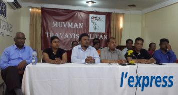 Vasant Bunwaree a vivement critiqué l'alliance PTr-MMM lors d'un point de presse, le mardi 9 décembre.