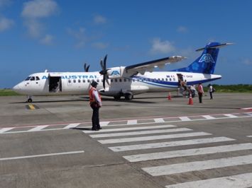 Air Austral a inauguré, hier, vendredi 8 mai une nouvelle liaison directe entre Saint-Pierre et Rodrigues