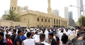 Mosquée Imam al Sadek dans la ville de Koweït où les djihadistes de l'Etat islamique (EI) ont revendiqué un attentat suicide qui a fait au moins 25 morts en pleine prière du vendredi. [Photo: REUTERS]