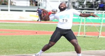 Bernard Baptiste réalisera peut-être les minima qualificatifs des Jeux d’Afrique au poids (16m80) durant les 9e JIOI.