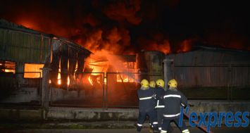 Un grave incendie s’est déclaré dans un entrepôt de la CMT, à proximité de la poste, à Verdun, mardi 7 juillet.