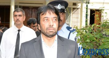 Satyajit Boolell en cour ce jeudi 16 juillet après que la police a émis un mandat d’arrêt contre lui. L’ordre a par la suite été annulé.