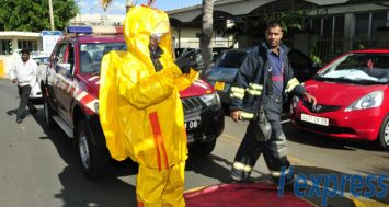  Pompiers et policiers ont été mandés à Riche-Terre, où une fuite de gaz a été détectée.