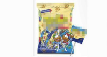  Capture d’écran du site du fournisseur de ce bonbon qui est en vente dans des écoles. La vente de sucreries est interdite dans les institutions scolaires, fait valoir le ministère de la Santé.