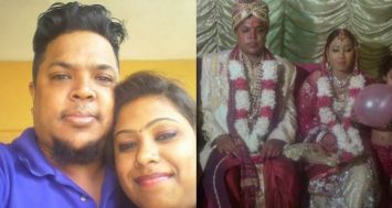  Arvind Shamloll, âgé de 32 ans, et son épouse manisha, 24 ans, se sont mariés l’année dernière. (Photo prise du profil facebook de l’époux)