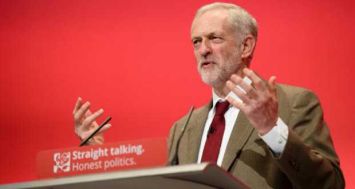 Le chef du Labour, Jeremy Corbyn, lors du congrès du parti, le 29 septembre 2015 à Brighton.