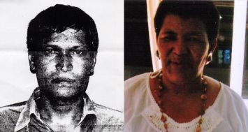 La police a lancé un avis de recherche pour retrouver Vikash Dindoyal et Mai Cherinjeerany (à dr.).