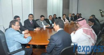 Des ministres mauriciens ont eu une réunion de travail avec l’envoyé spécial du prince saoudien Mohamed Bin Salman Bin Abdulaziz Al-Saud, lundi 26 octobre.