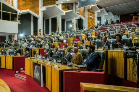AFP/AFP/Archives - Des parlementaires rwandais, le 29 octobre 2015 à Kigali