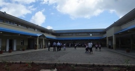 L’école communautaire de Montagne Goyaves a accueilli ses premiers élèves le lundi 18 janvier.