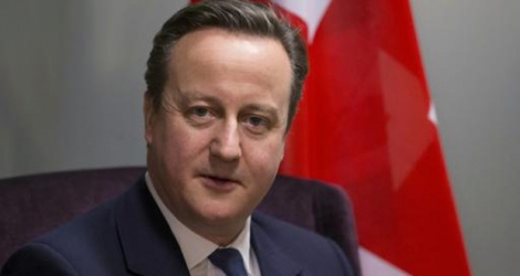 Le Premier ministre britannique David Cameron lors d'un sommet européen, le 19 février 2016 à Bruxelles.