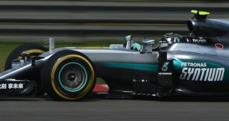 Nico Rosberg, pilote de l'écurie Mercedes AMG, lors du Grand Prix de China, le 17 avril 2016 à Shanghai 