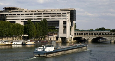 Le ministère de l'Economie et des Finances, le 3 août 2015 à Paris.