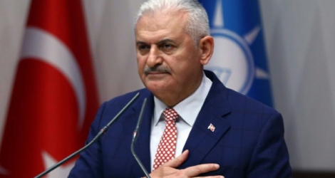 Le ministre turc des Transports Binali Yildirim, prochain Premier ministre, le 19 mai 2016 à Ankara.