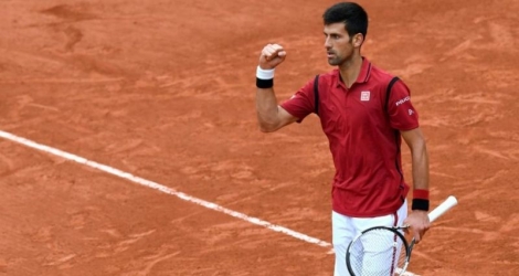 Le Serbe Novak Djokovic le 1er juin 2016 à Roland-Garros 