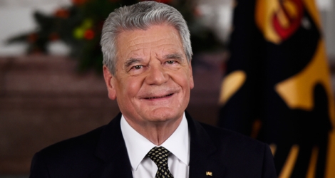 Le président allemand Joachim Gauck.