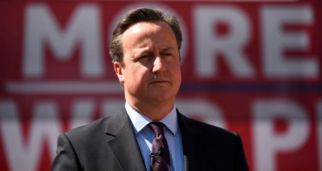 Le Premier ministre britannique David Cameron, à Londres le 6 juin 2016.