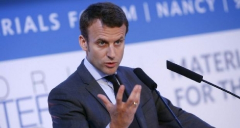 Le ministre de l'Economie Emmanuel Macron, le 10 juin 2016 à Nancy.