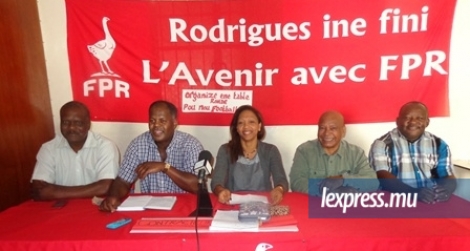 Le Front patriotique rodriguais a réuni la presse le 21 juin pour évoquer les problèmes d’eau.