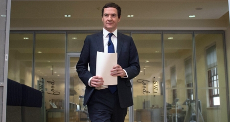 Le ministre britannique des Finances, George Osborne.