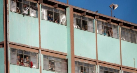 La prison Topo Chico à Monterrey au Mexique le 11 février 2016 