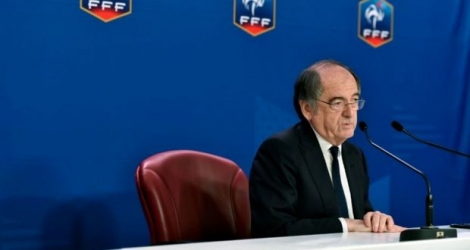 Le président de la FFF Noël Le Graët, le 12 juillet 2016 à Paris 