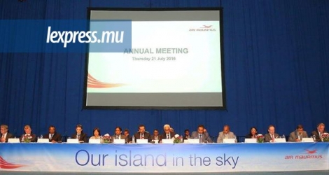 Le conseil d’administration de MK lors de l’assemblée générale, le jeudi 21 juillet.