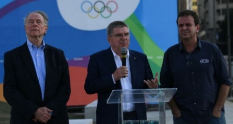 Thomas Bach, le 27 juillet 2016, à Rio