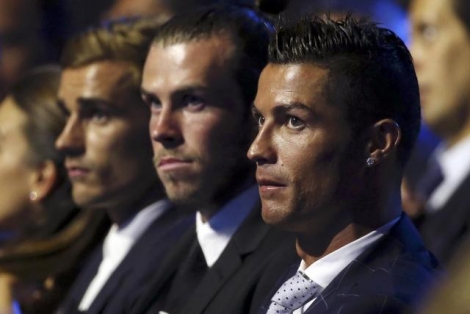 Cristiano Ronaldo, meilleur joueur européen selon la presse. © Reuters/Eric Gaillard