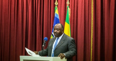 Le président gabonais Ali Bongo lors d'une conférence de presse à Libreville, le 1er septembre 2016.