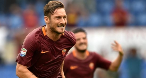 Francesco Totti, 40 ans dans 15 jours, a mis de l'ordre dans la maison.