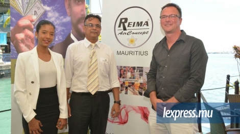 Les produits de la marque Reima Air Concept ont été présentés ce mercredi 12 octobre au Caudan Waterfront.