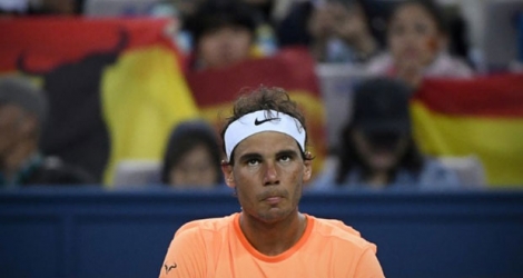 Rafael Nadal, le 12 octobre 2016 au tournoi de Shanghai.