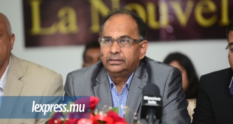 Le président du MP a commenté la mort du policier Arvind Hureechurn lors de son point de presse, samedi 19 novembre.