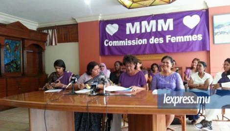 La conférence de la commission féminine du MMM s’est tenue à l’hôtel St George, Port-Louis, ce jeudi 1er décembre.