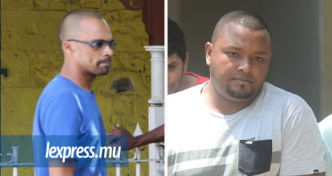 Ashish Dayal (à g.) et le policier Edgard Henry Joly ont tous deux été arrêtés cette semaine pour implication dans un trafic de drogue.