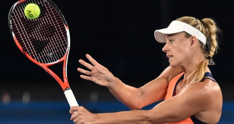 L'Allemande Angelique Kerber a haussé le ton pour se qualifier pour les huitièmes de finale de l'Open d'Australie. 