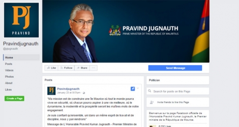 La nouvelle page Facebook du Premier ministre compte déjà plus de 6 000 «likes».