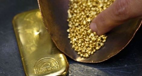 L'once d'or a atteint jeudi 1.225,55 dollars, au plus haut depuis deux mois et demi.