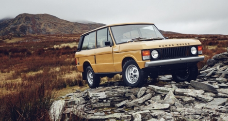 Range Rover Reborn est une nouveau programme permettant de s'offrir un SUV Range Rover vintage unique, original et de collection, en provenance directe de Land Rover Classic. © Land Rover
