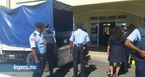Plus de 600 policiers ont été mobilisés pour s’assurer du bon déroulement des élections régionales à Rodrigues. 