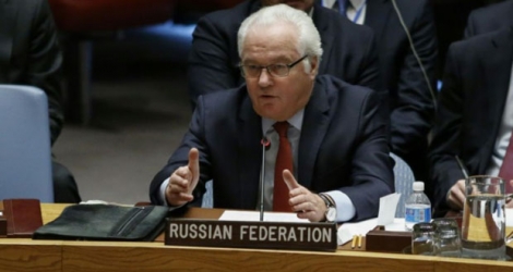 L'ambassadeur russe à l'ONU, Vitali Tchourkine.
