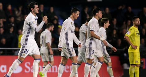 Le Real Madrid, reste sous la menace de Barcelone et Séville mercredi lors de la 25e journée du Championnat d'Espagne.