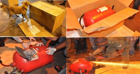 135 kg d’héroïne d’une valeur marchande de Rs 2 Mds ont été saisis dans le port, jeudi 9 mars. 