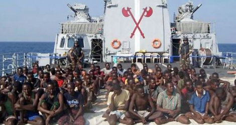 [Photo d'illustration] d'un vaisseau pirate somalien.